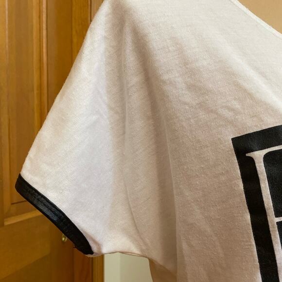 Material Girl Active Semi-Cropped Fierce T-Shirt Size XS - Picture 4 of 7